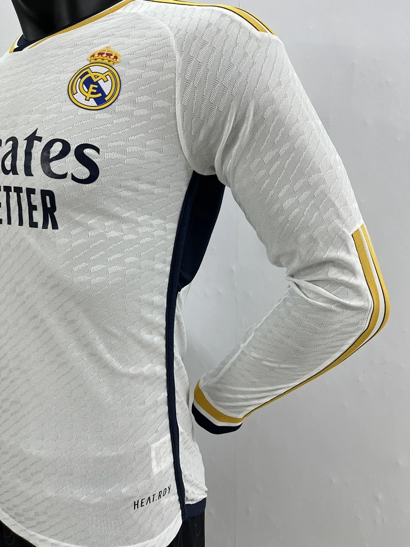 23-24 Real Madrid Home Long Sleeve S-4XL - view 6