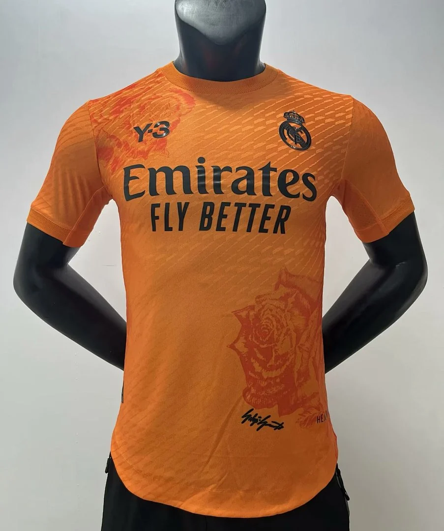 24-25 Real Madrid Y3 Orange S-2XL