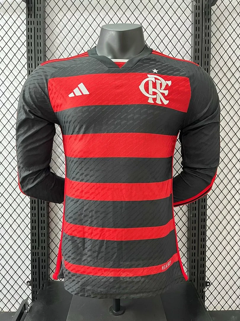 24-25 Flamengo Long Sleeve S-3XL Full Size Run