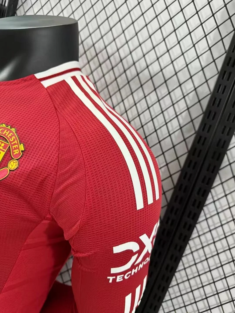 2425 Manchester United Home Long Sleeve S-2XL - view 9