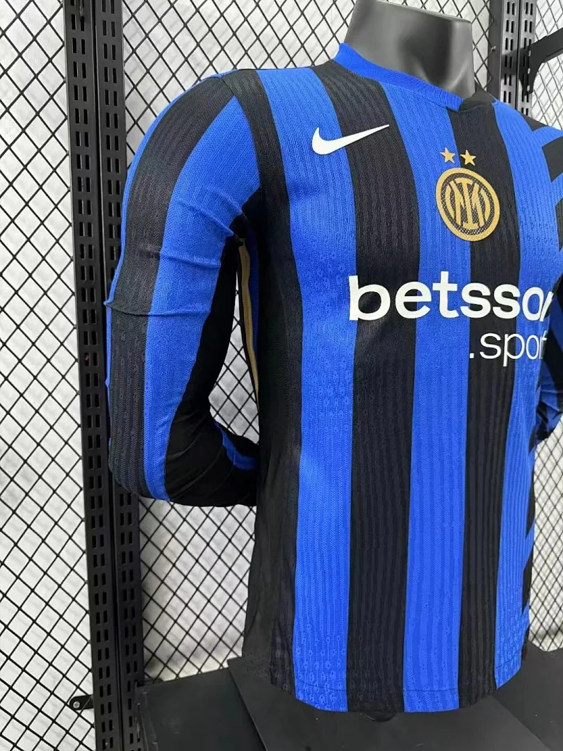 2425 Inter Milan Home Long Sleeve S-2XL - view 6