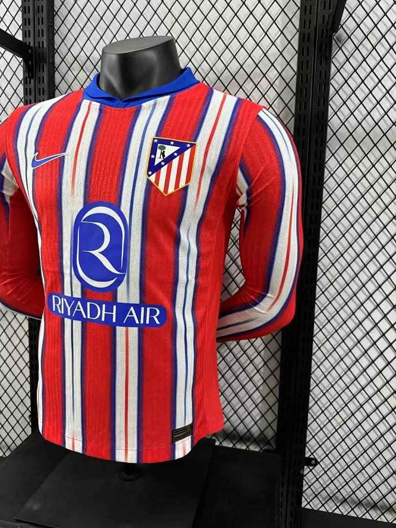 2425 Atletico Madrid Home Long Sleeve S-2XL - view 7