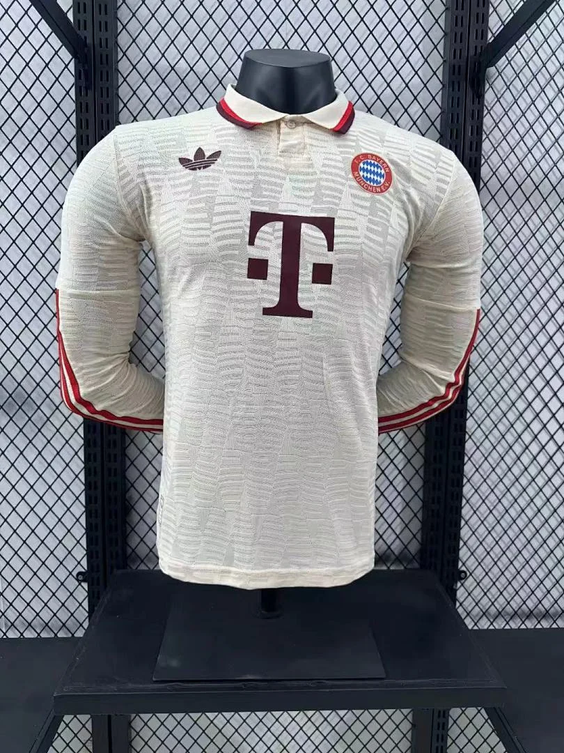 2425 Bayern Munich Second Away Long Sleeve S-2XL