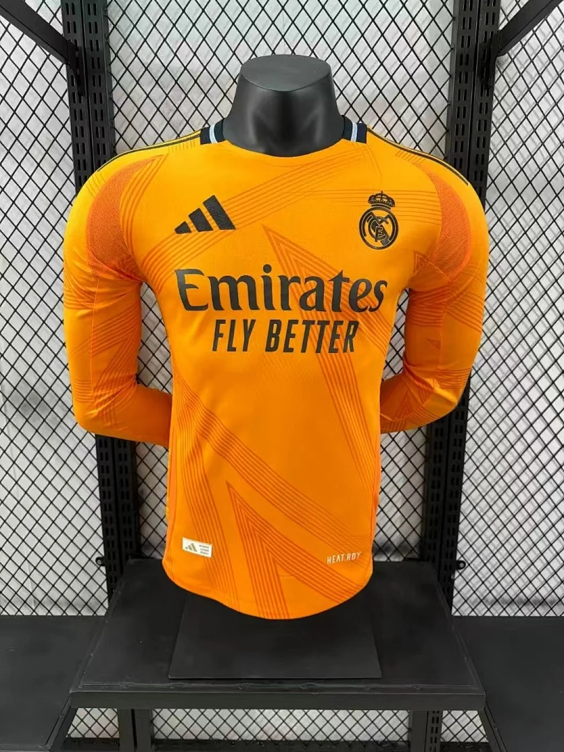 2425 Real Madrid Away Long Sleeve S-4XL