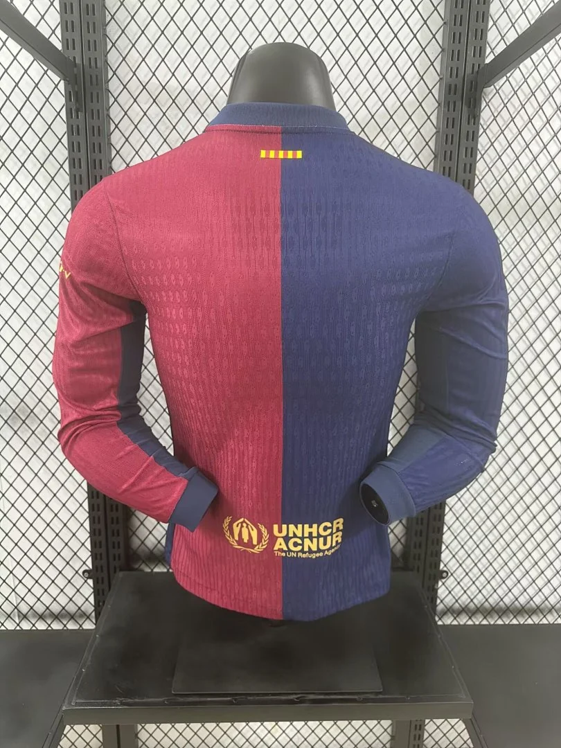 2425 Barcelona Home Long Sleeve S-4XL with Ads - view 2