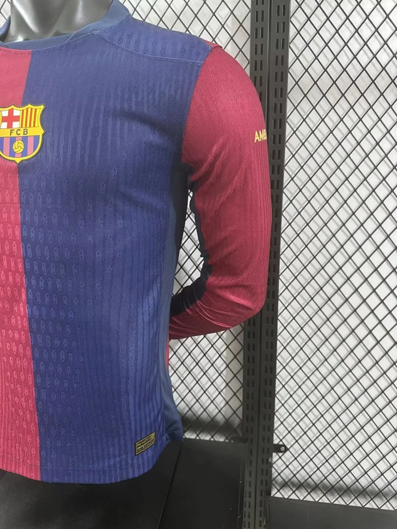 2425 Barcelona Home Long Sleeve S-4XL with Ads - view 7