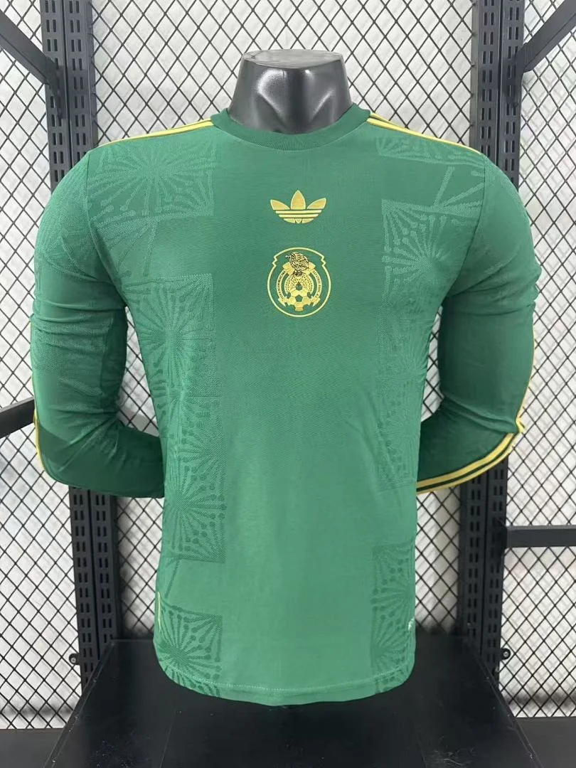 Green Mexico Long Sleeve S-3XL