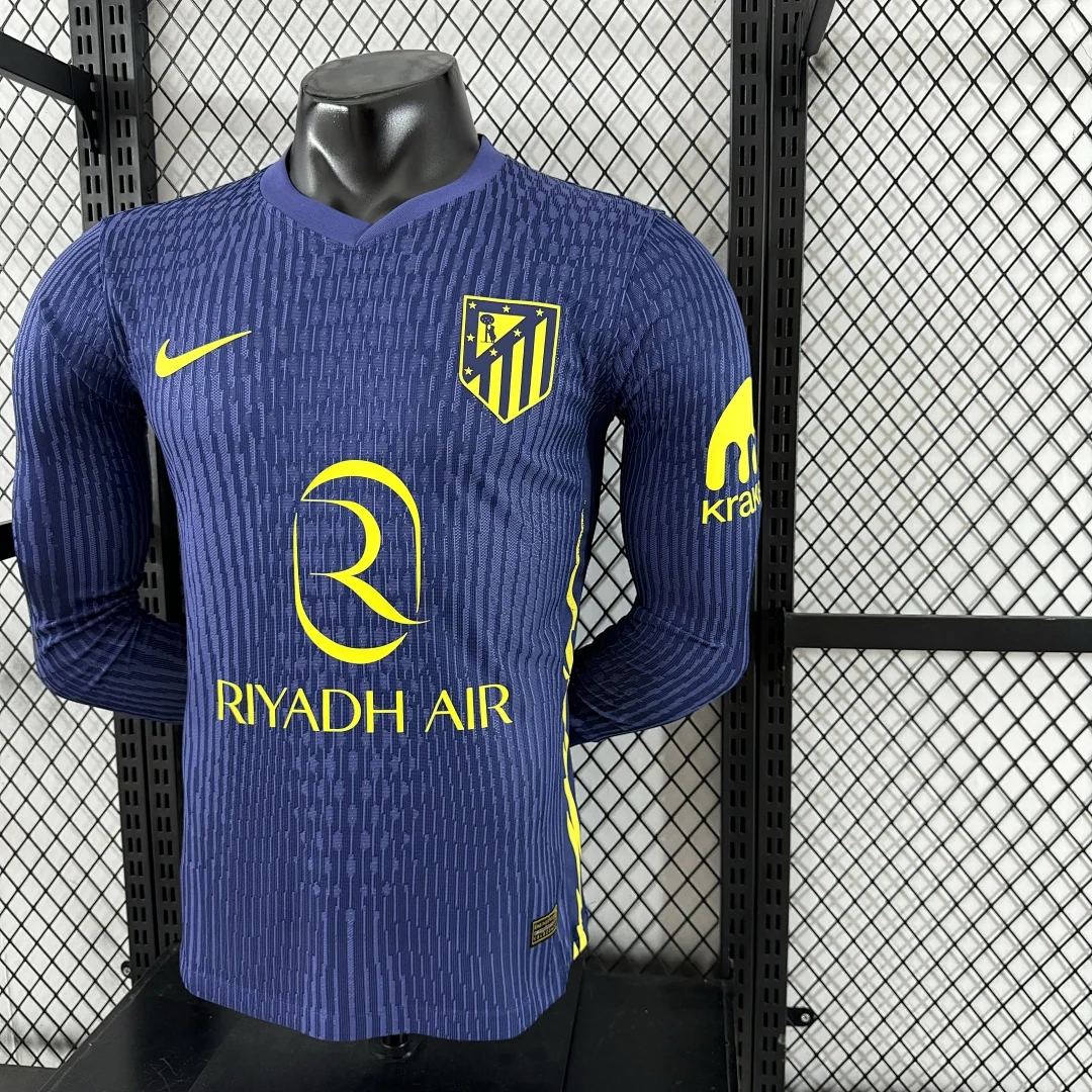 2526 Atletico Madrid Away Long Sleeve S-3XL - view 7