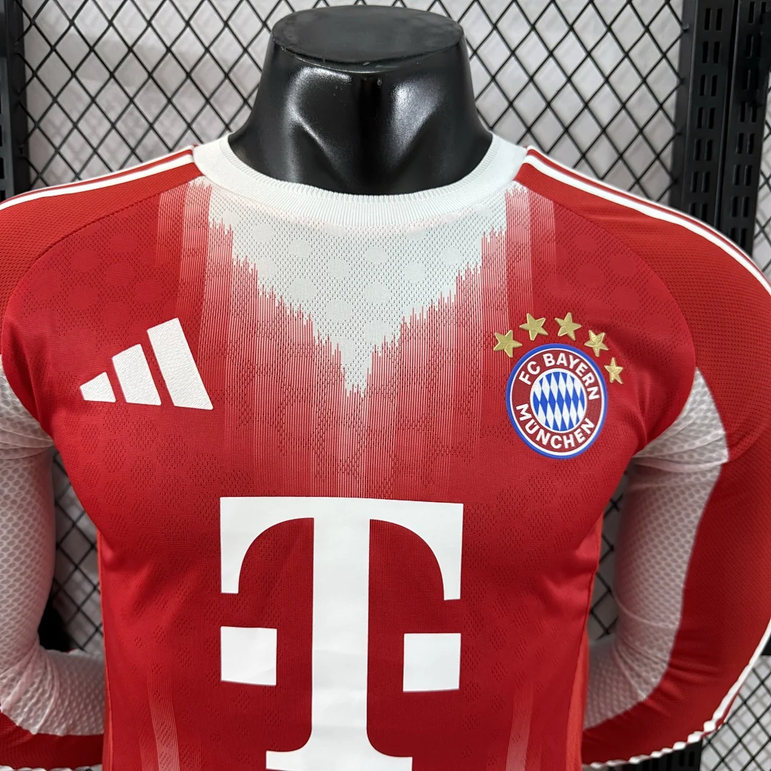 2526 Bayern Munich Home Long Sleeve S-3XL - view 3