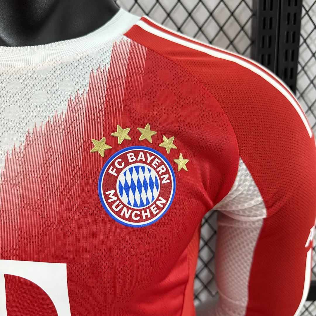 2526 Bayern Munich Home Long Sleeve S-3XL - view 5