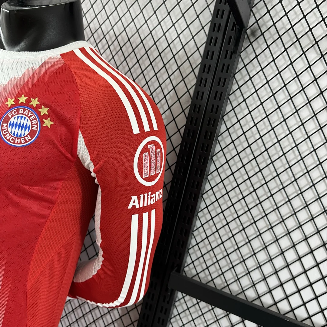 2526 Bayern Munich Home Long Sleeve S-3XL - view 8