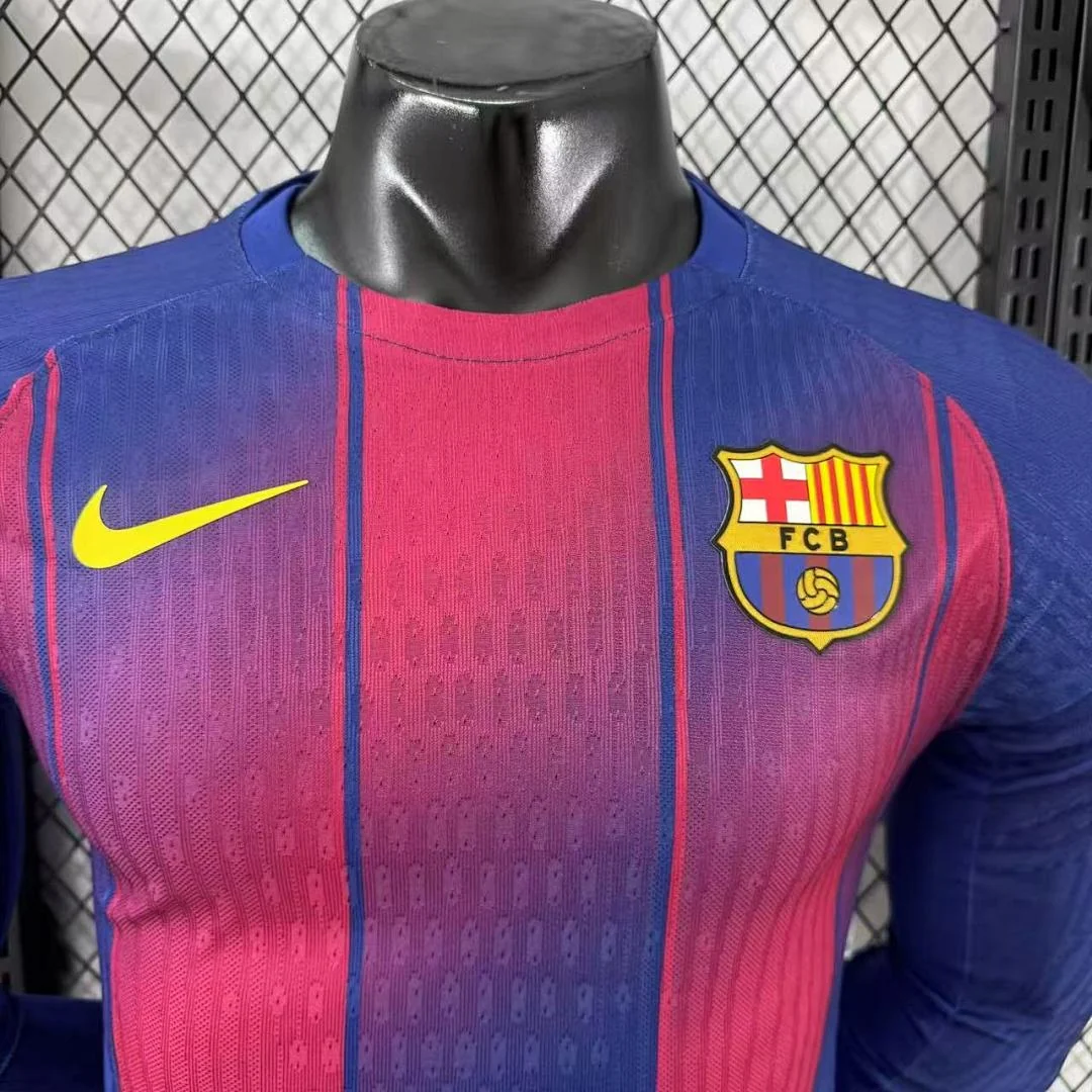 2526 Barcelona Home Long Sleeve Plain S-4XL - view 5