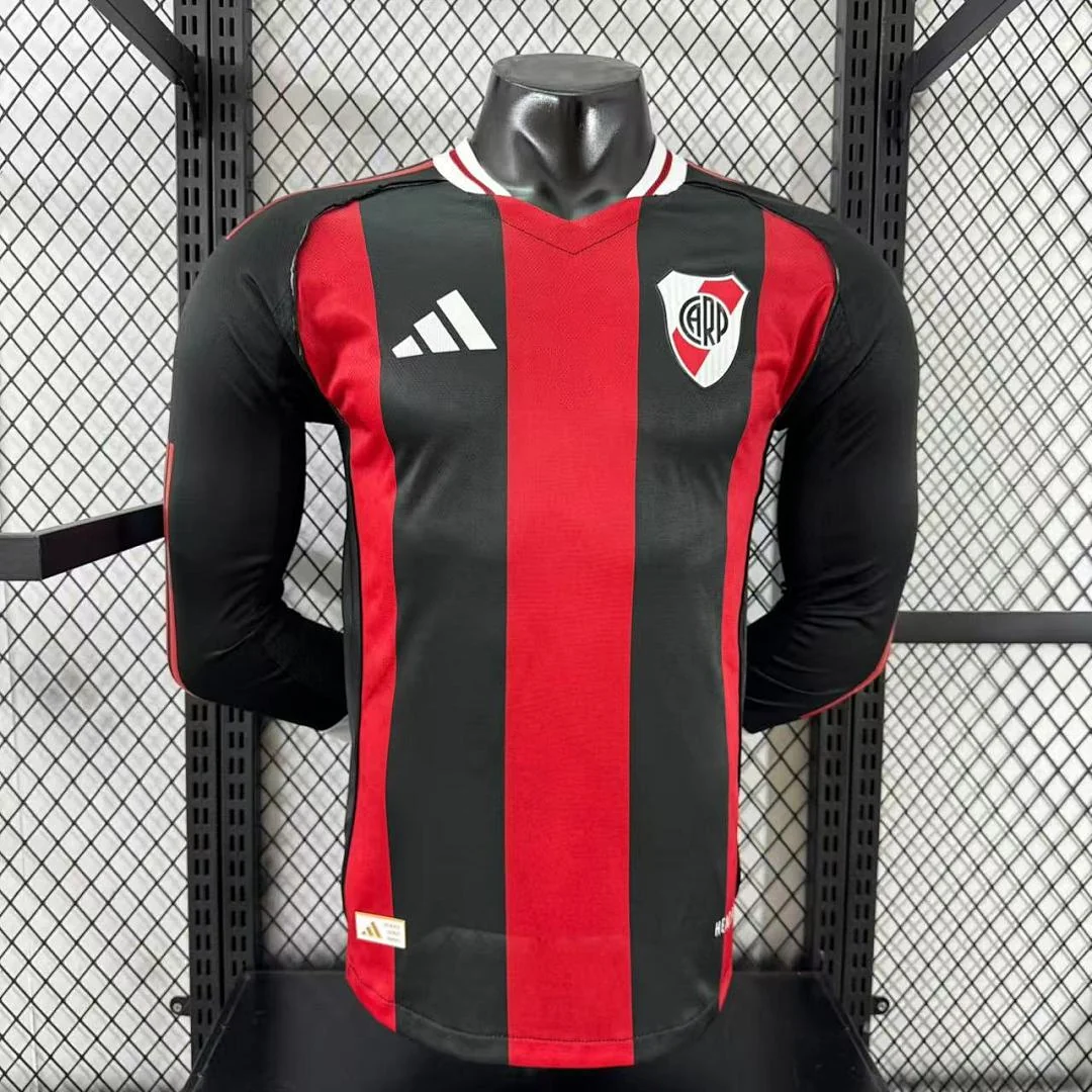 2526 River Plate Away Long Sleeve Plain S-4XL