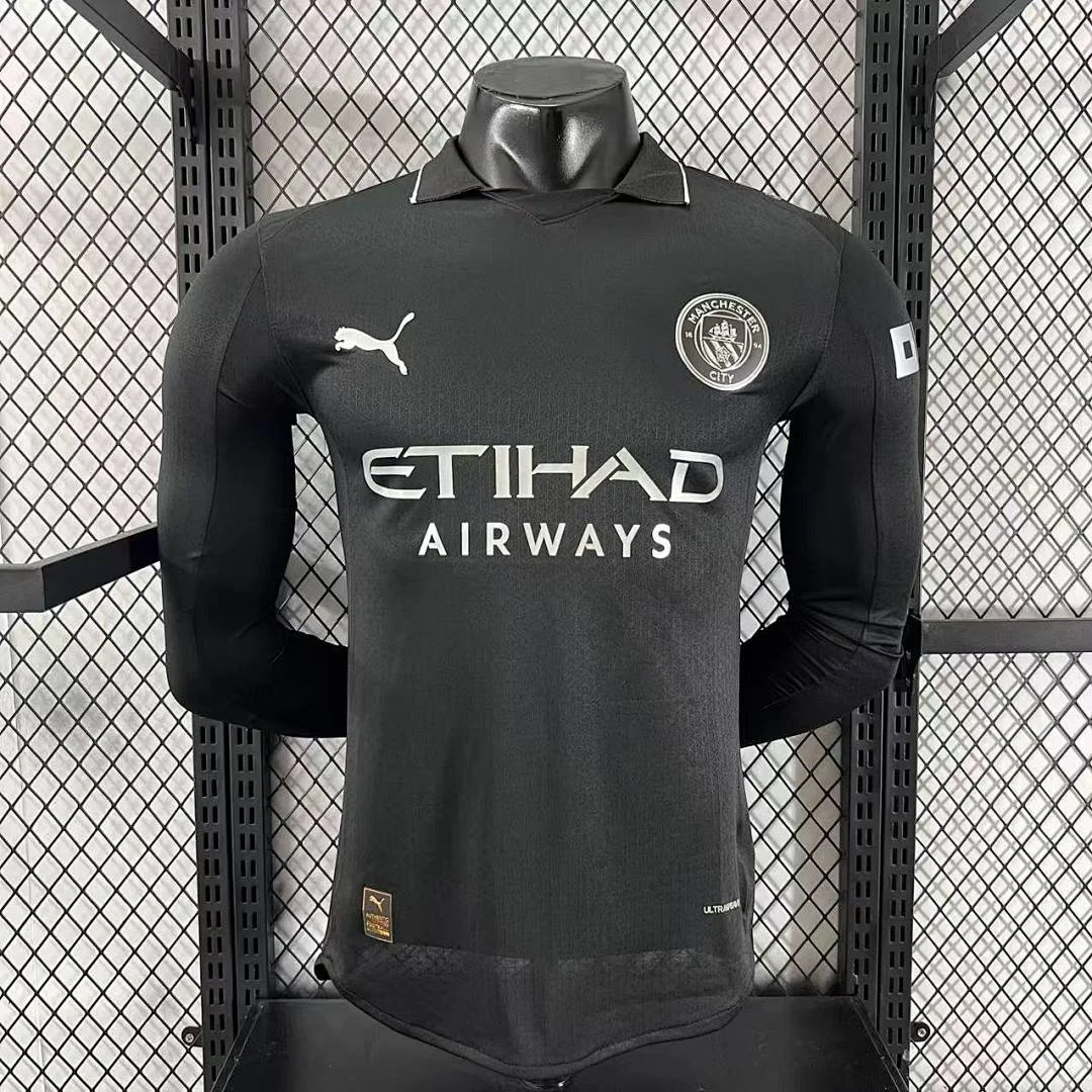 2526 Manchester City Away Long Sleeve S-3XL
