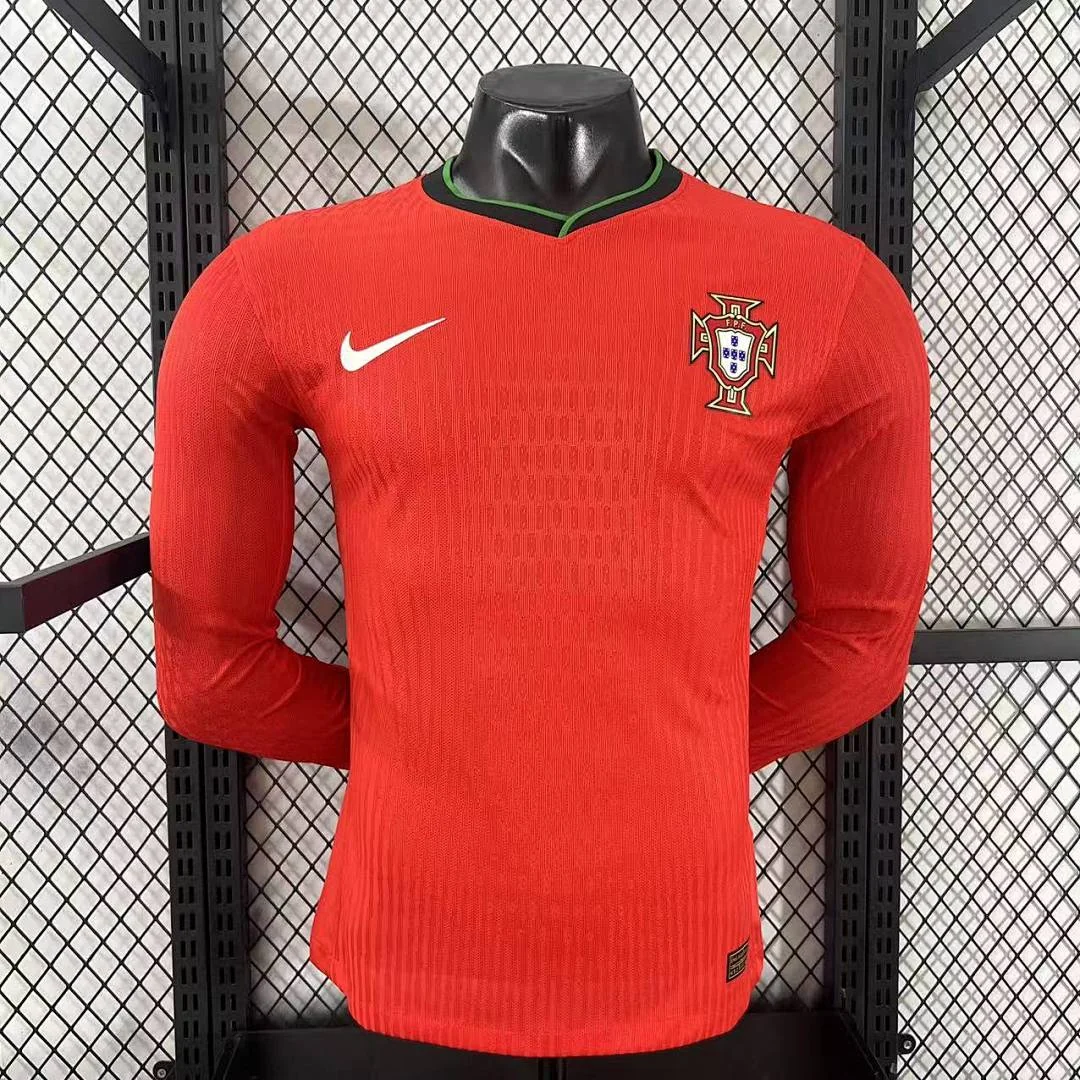 2024 Portugal Home Long Sleeve S-2XL