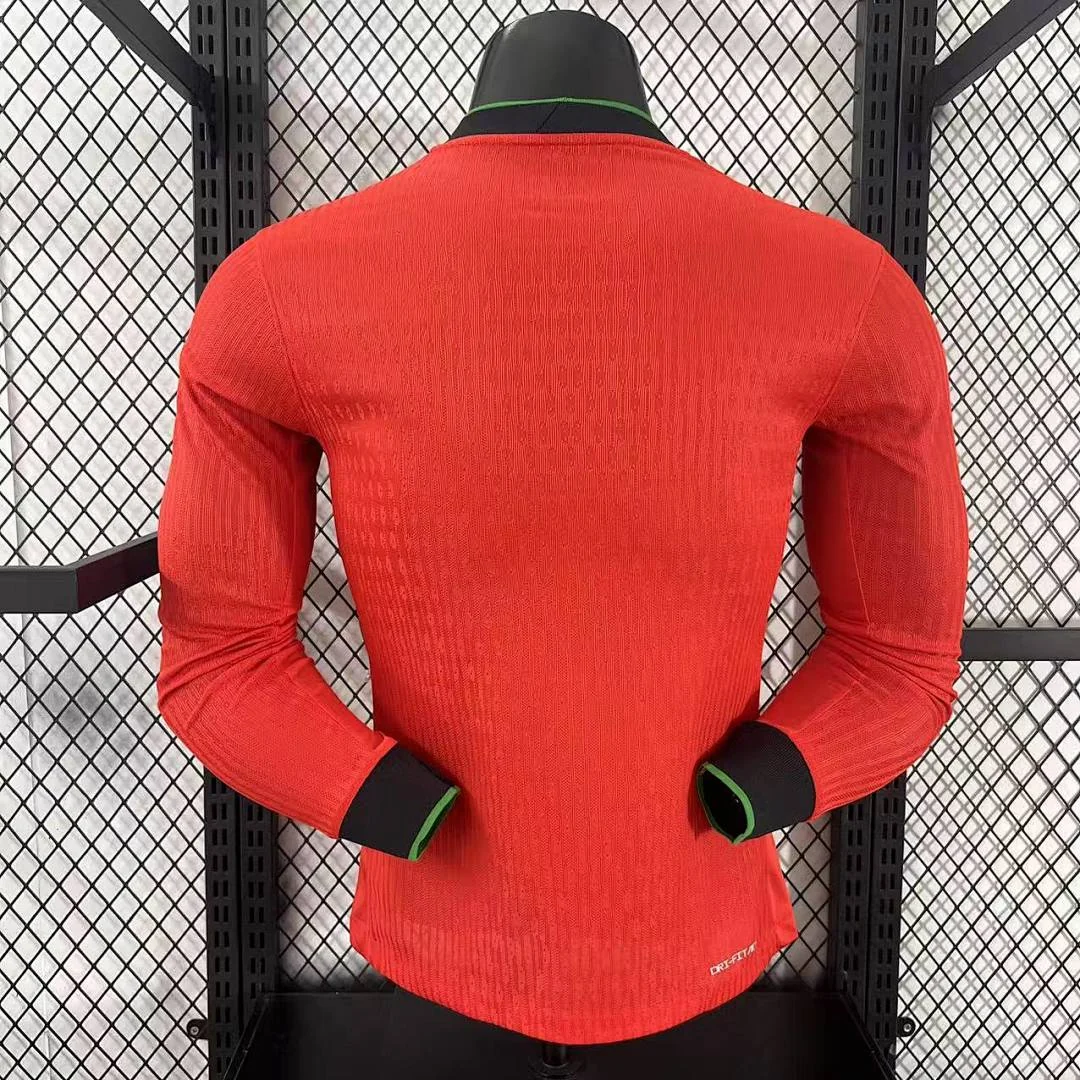 2024 Portugal Home Long Sleeve S-2XL - view 2