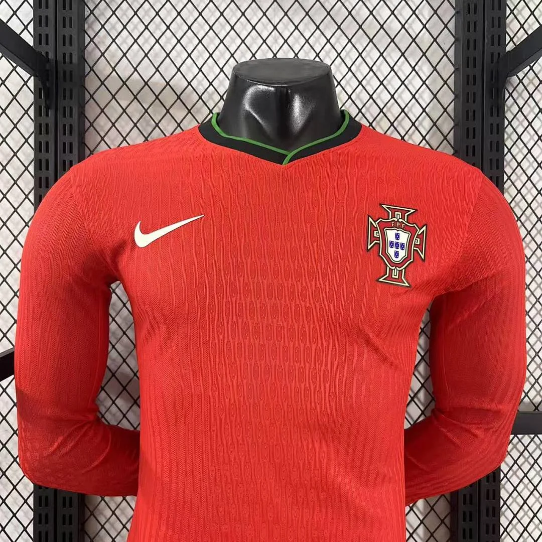 2024 Portugal Home Long Sleeve S-2XL - view 3