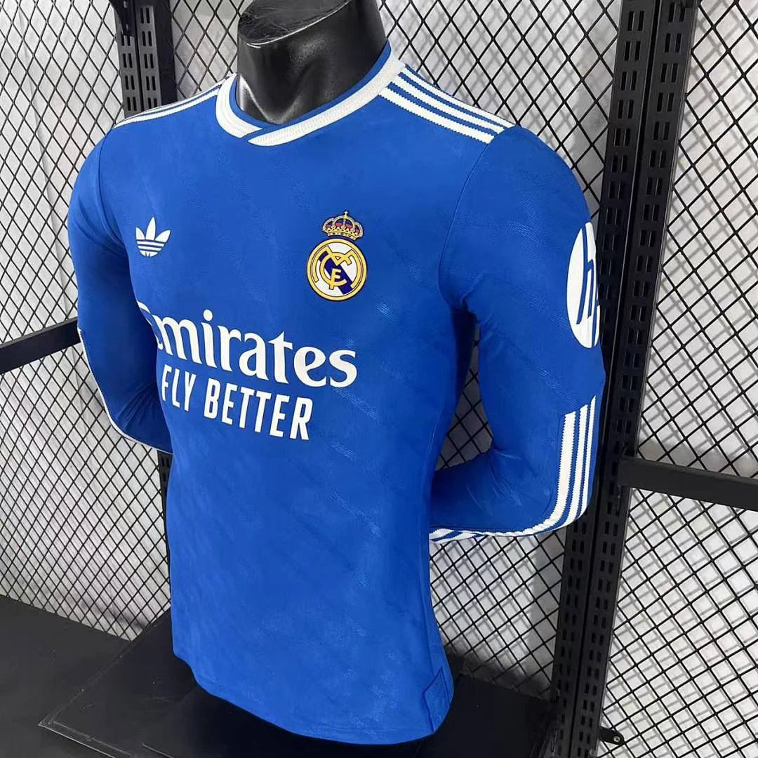2526 Real Madrid Second Away Long Sleeve S-4XL - view 7