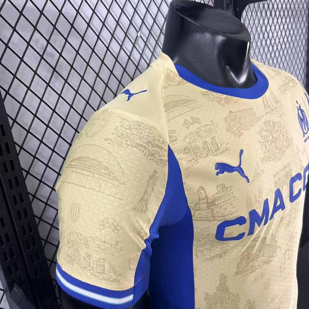 2526 Marseille Third Away Kit S-2XL - view 8