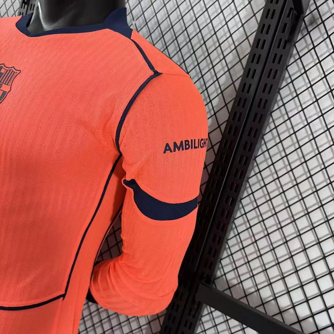 2526 Barcelona Second Away Long Sleeve S-3XL - view 8