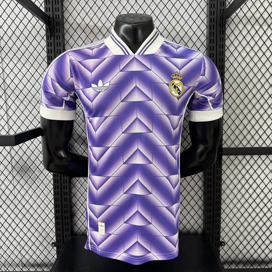 Purple Real Madrid Retro S-2XL