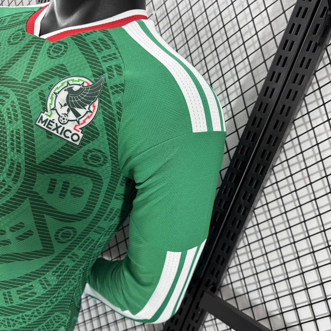 2026 Mexico Home Long Sleeve S-4XL - view 2