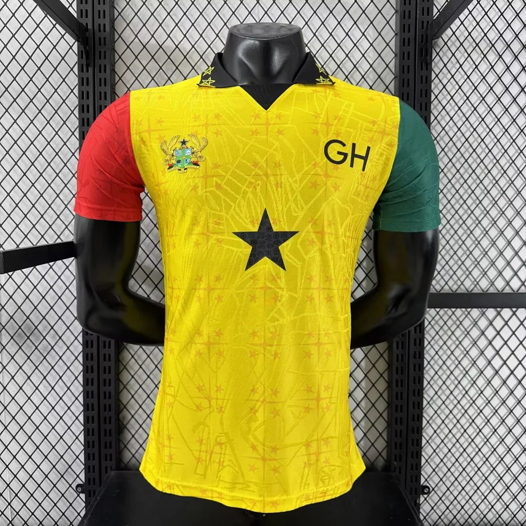 Yellow Ghana Commemorative Edition S-2XL