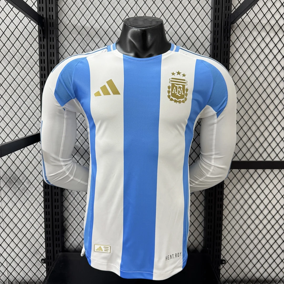 2024 Argentina Home Long Sleeve S-3XL