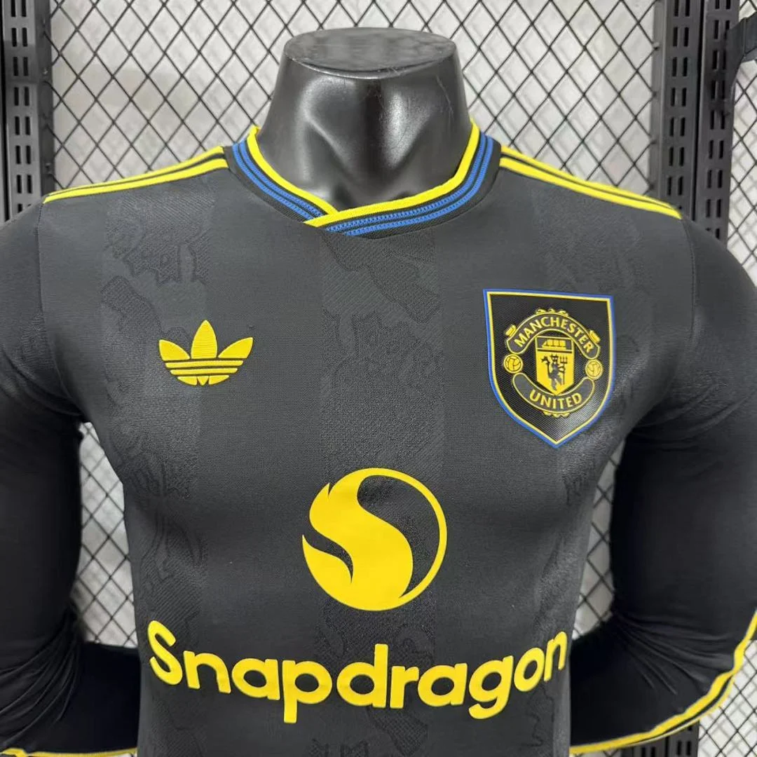 2526 Manchester United Second Away Long Sleeve S-2XL - view 3