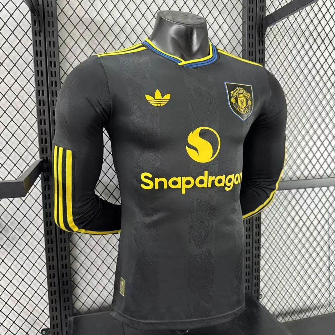 2526 Manchester United Second Away Long Sleeve S-2XL - view 6