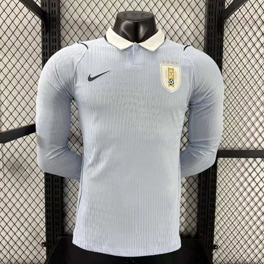 2026 Uruguay Home Long Sleeve S-4XL