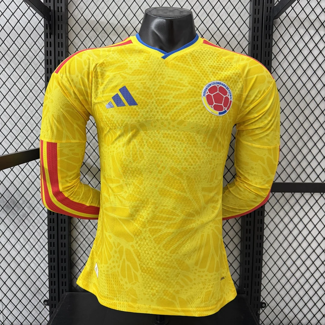 2026 Colombia Home Long Sleeve S-4XL