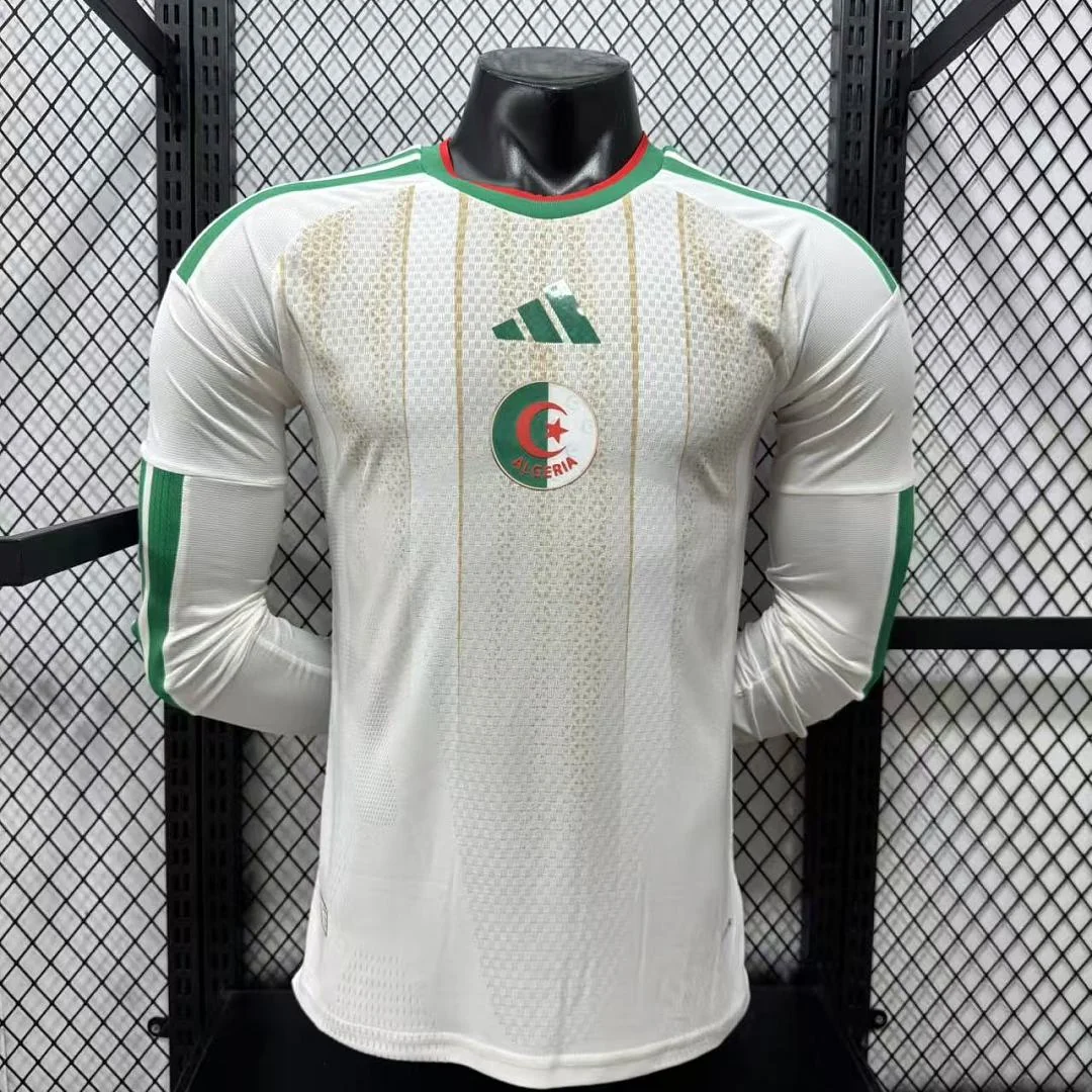2026 Algeria Home Long Sleeve S-2XL