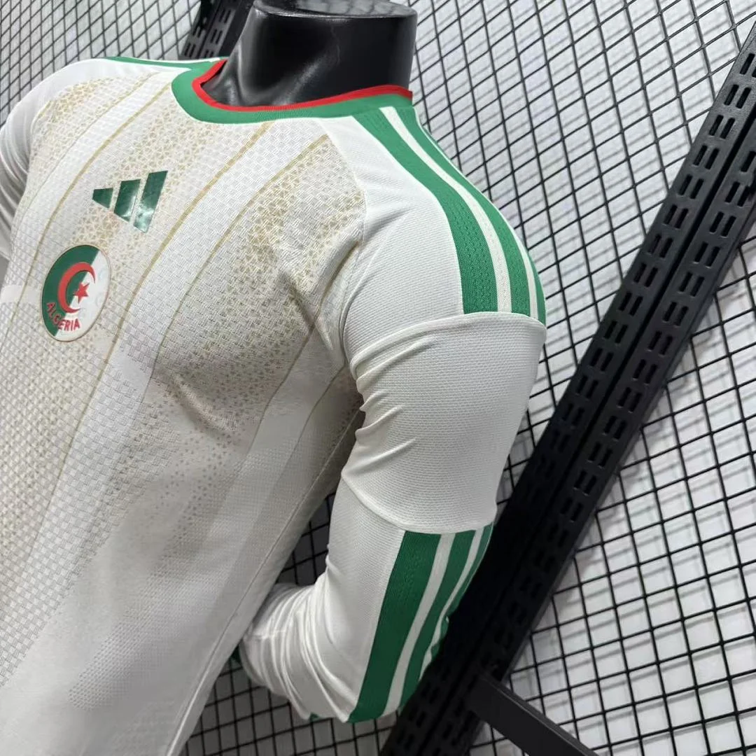 2026 Algeria Home Long Sleeve S-2XL - view 2