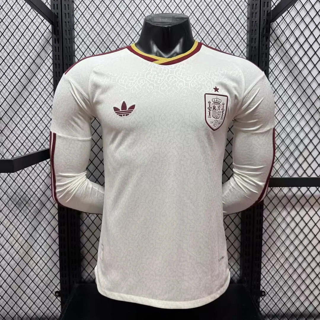 2026 Spain Away Long Sleeve S-3XL