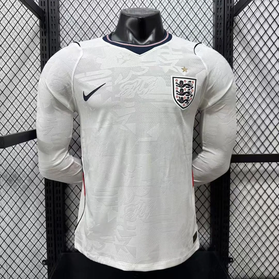 2026 England Home Long Sleeve S-3XL