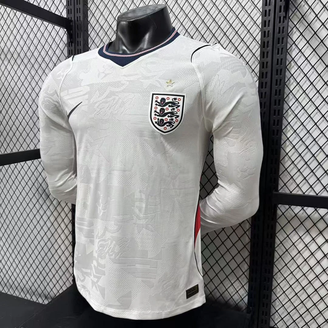 2026 England Home Long Sleeve S-3XL - view 3