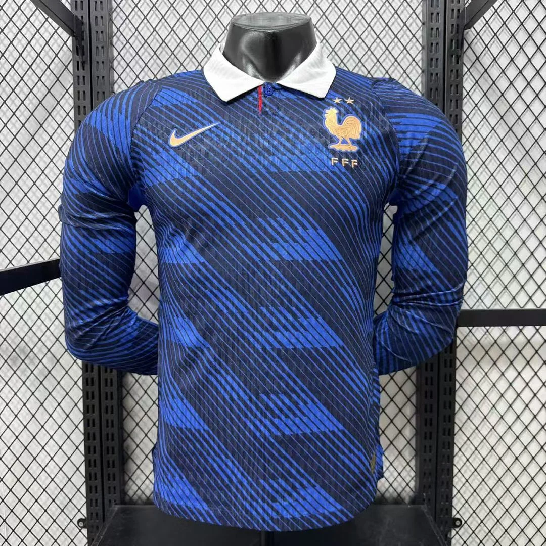 2026 France Home Long Sleeve S-3XL