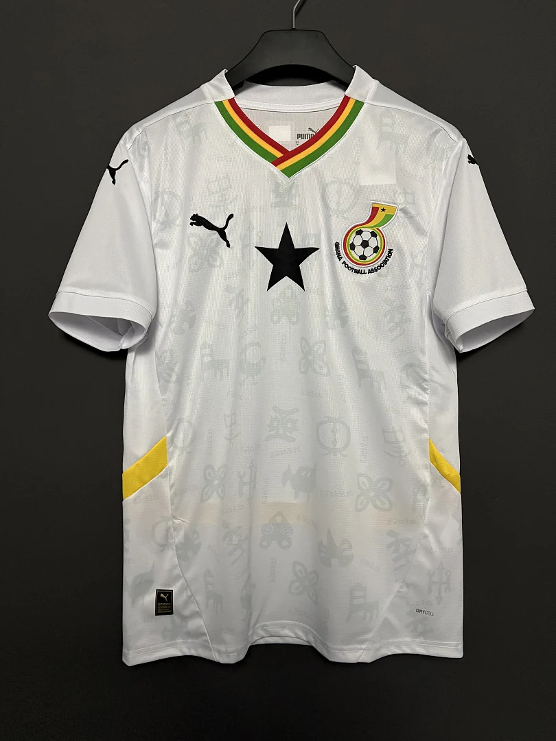 25 Ghana Home White
