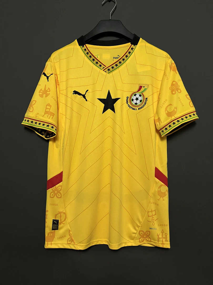 25 Ghana Away Yellow