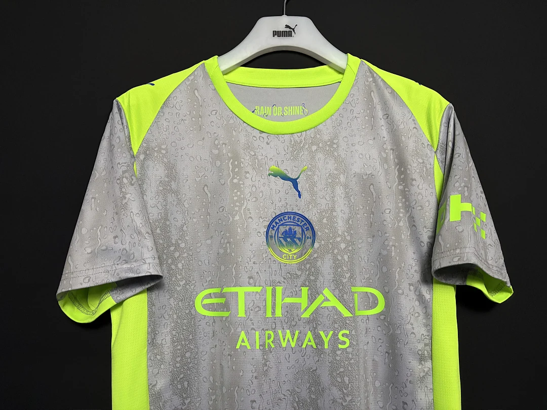 25-26 Manchester City Third Away Kit S-4XL - view 4
