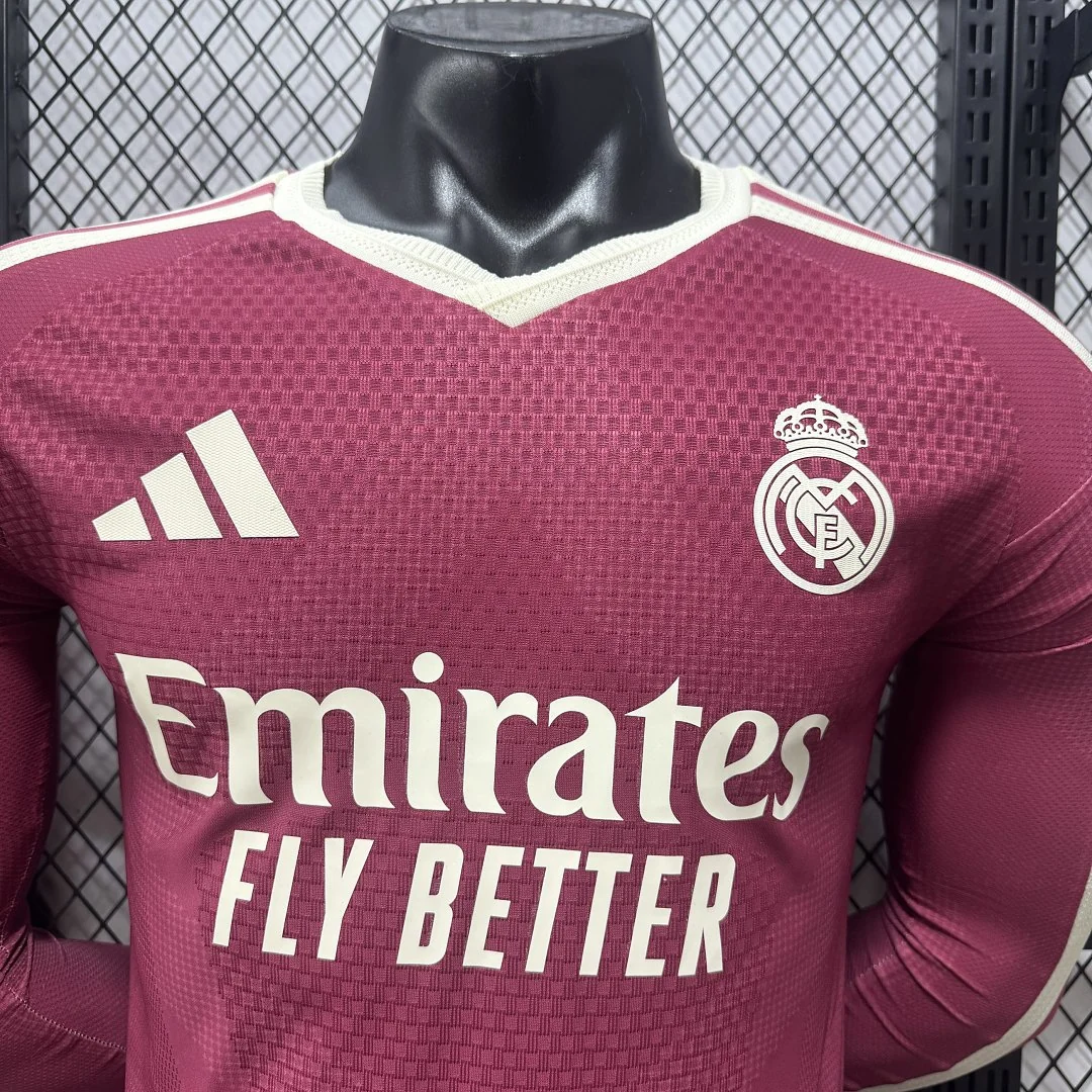 2627 Real Madrid Away Long Sleeve S-3XL - view 3