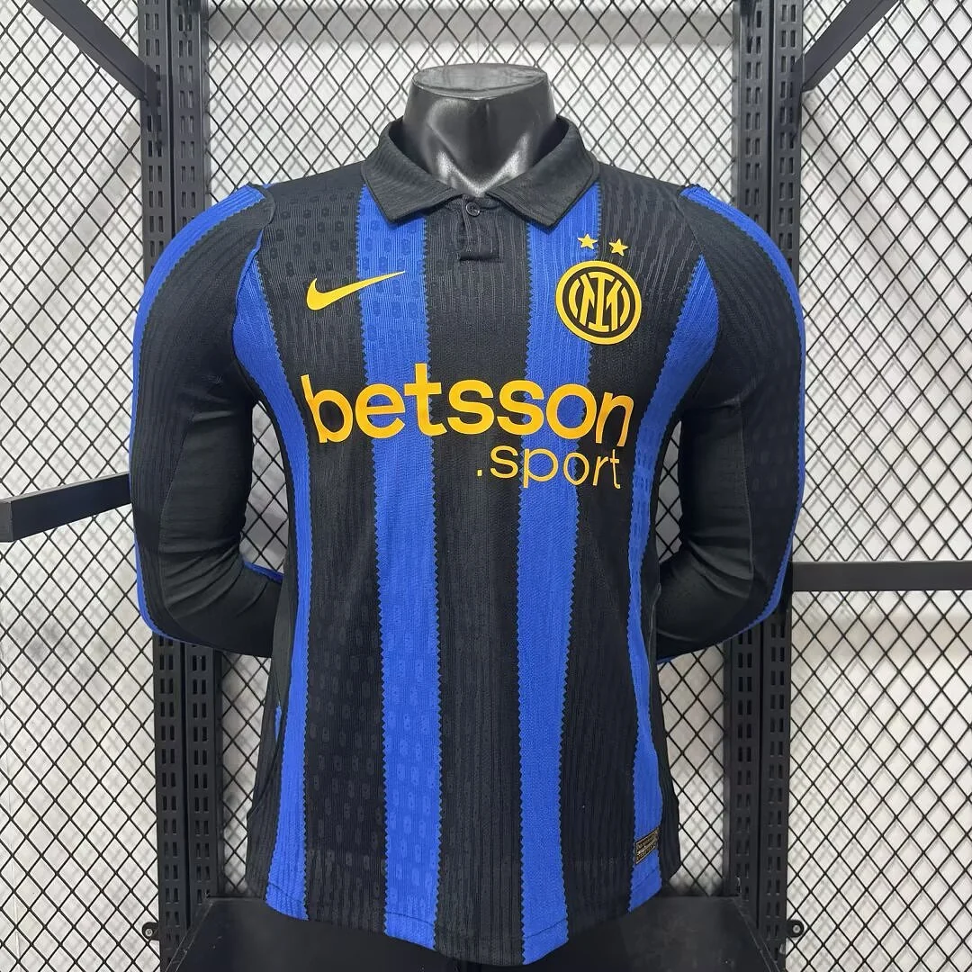 2627 Inter Milan Home Long Sleeve S-3XL