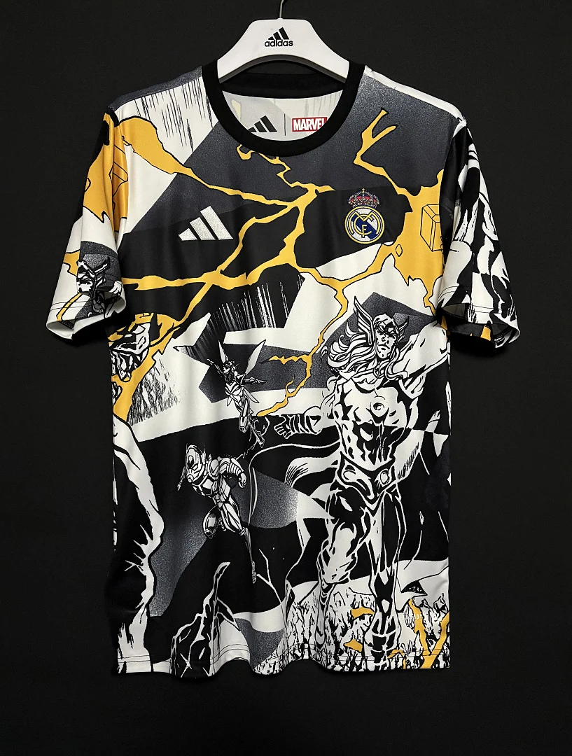 25-26 Real Madrid Marvel Collaboration S-4XL