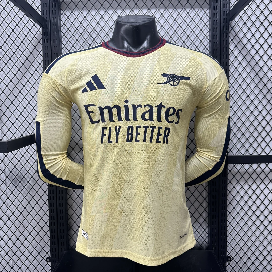 26 Arsenal Second Away Long Sleeve S-3XL