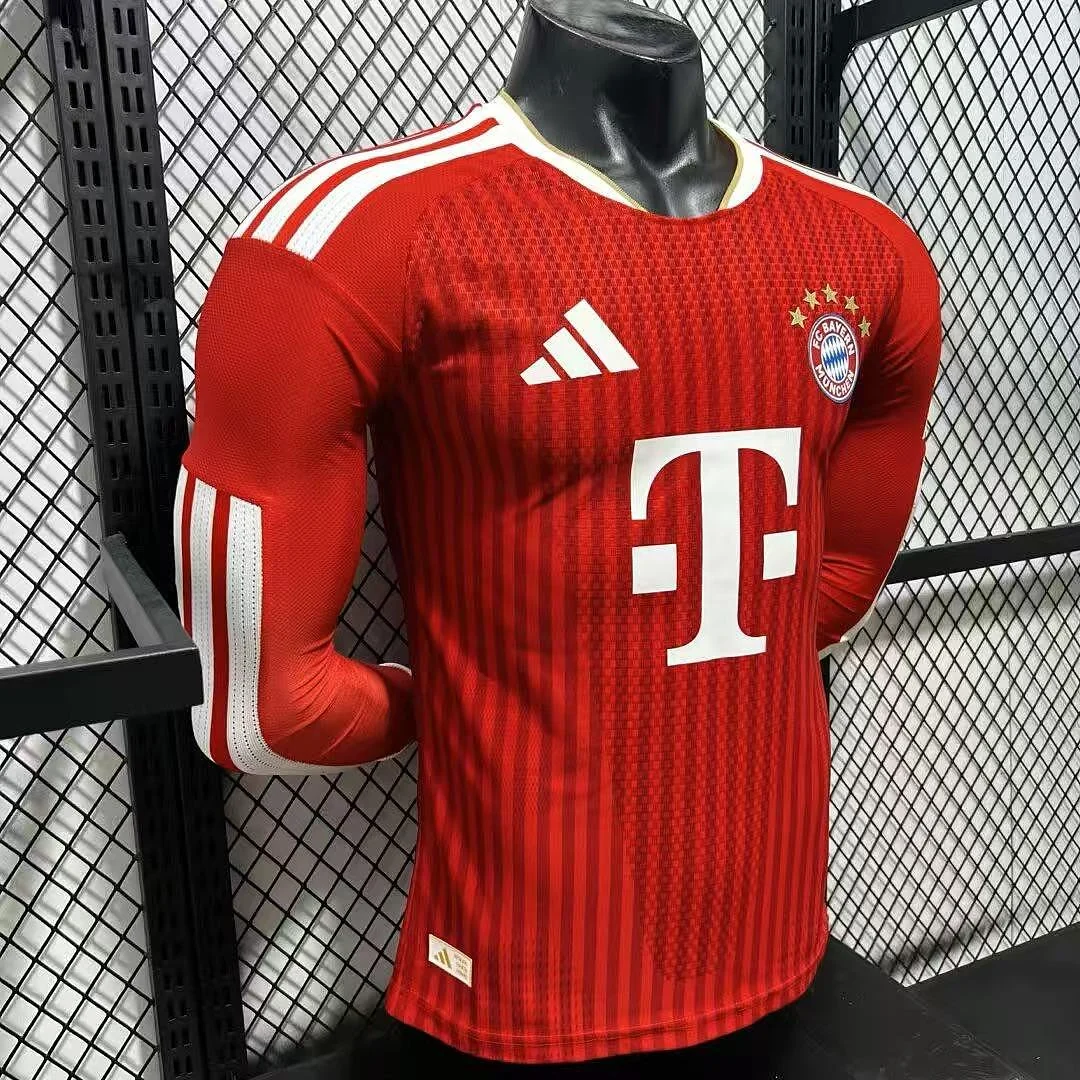 2627 Bayern Munich Home Long Sleeve S-3XL - view 6