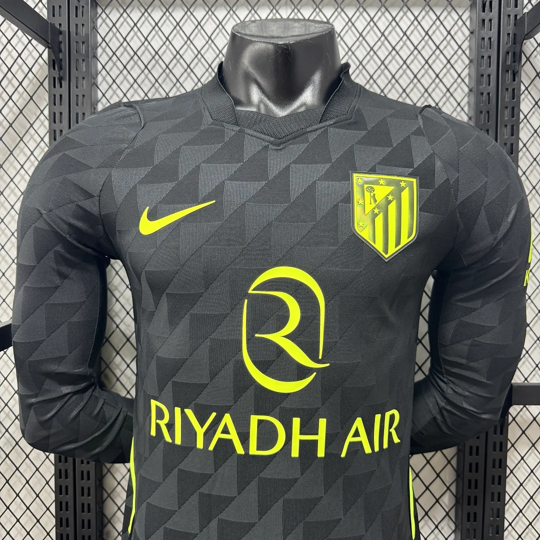 2627 Atletico Madrid Away Long Sleeve S-3XL - view 2