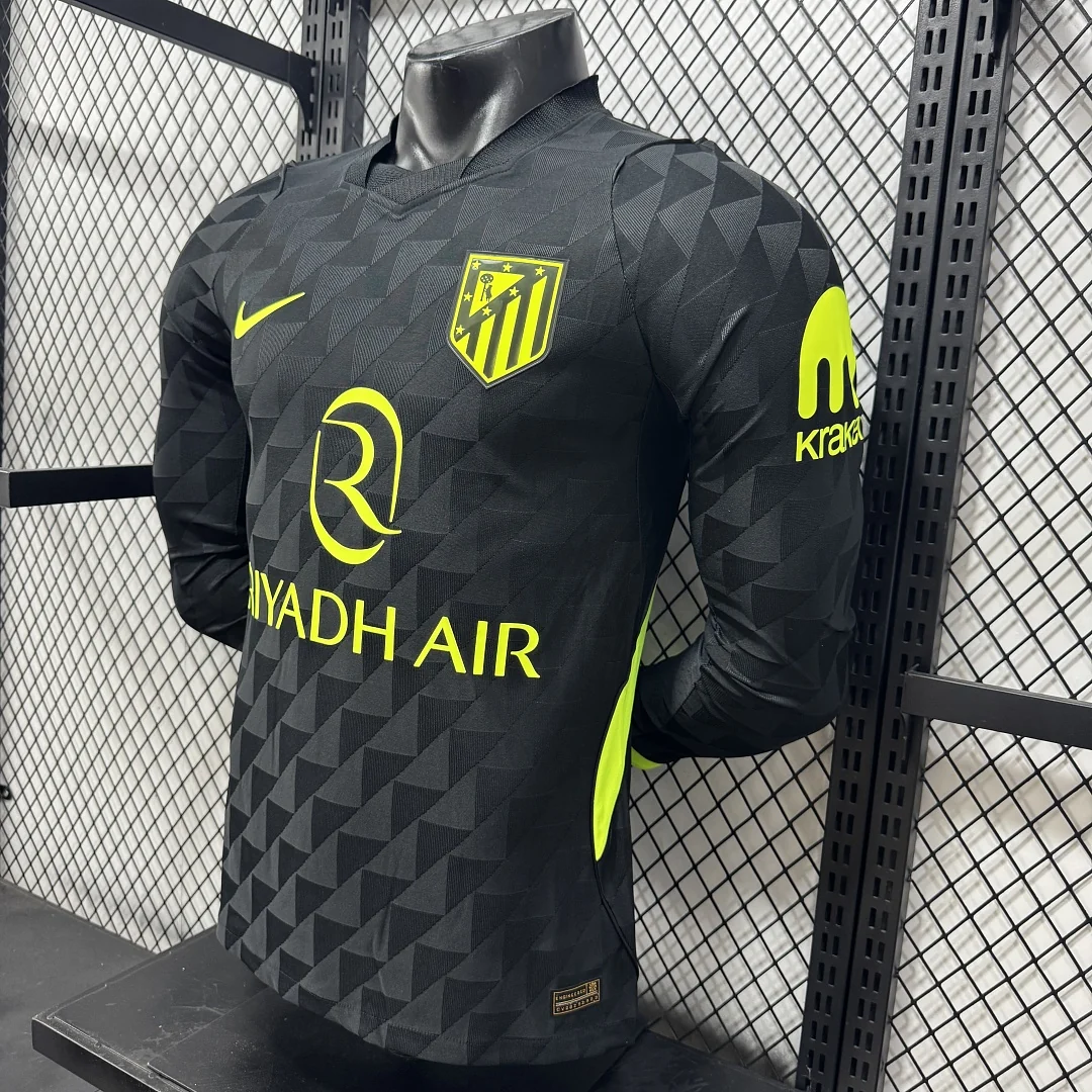 2627 Atletico Madrid Away Long Sleeve S-3XL - view 7