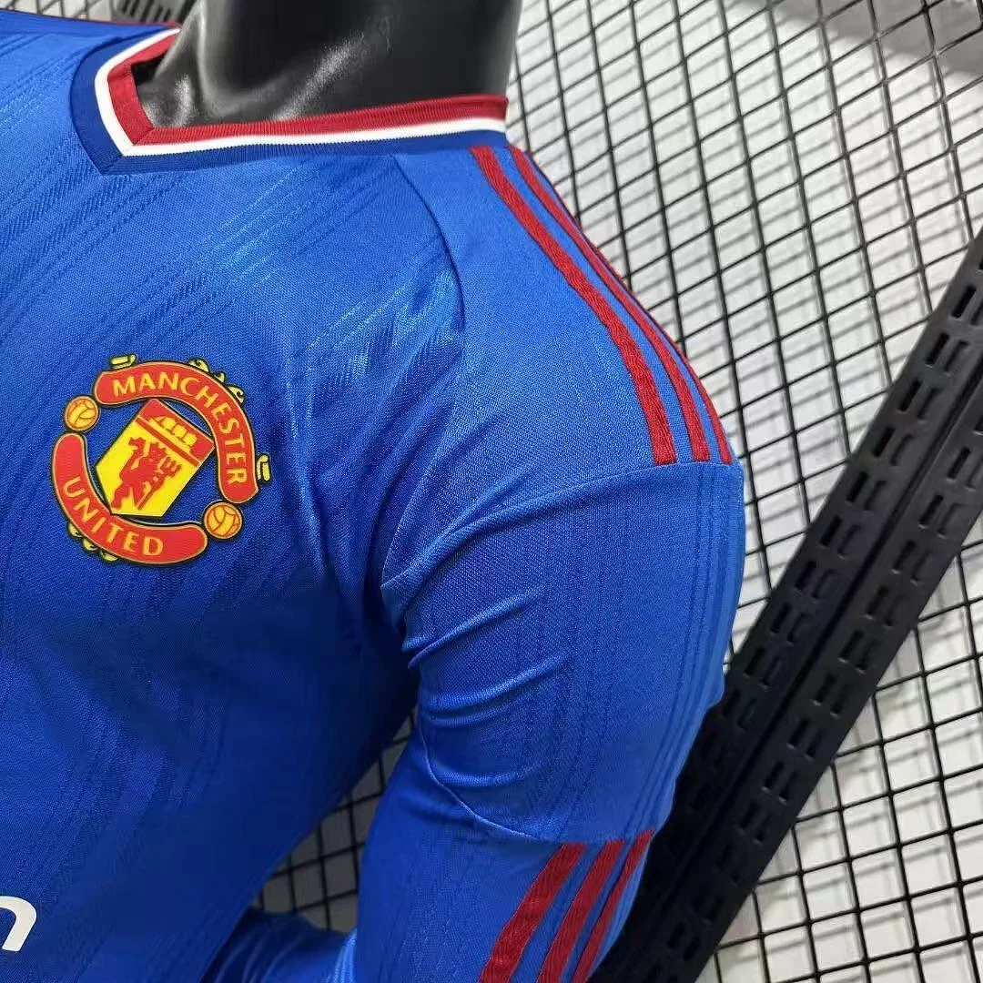 2627 Manchester United Away Long Sleeve S-3XL - view 4