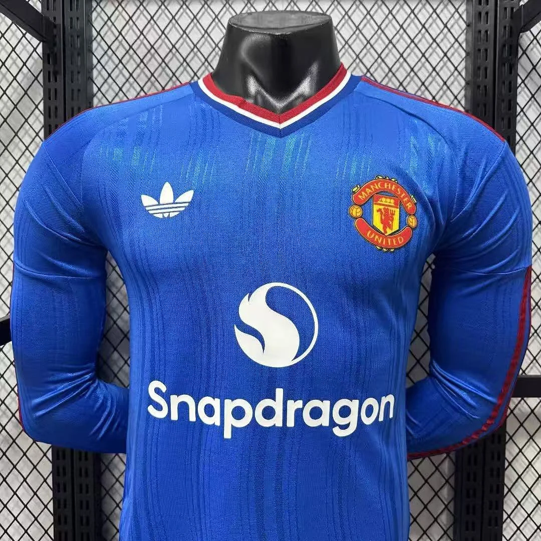 2627 Manchester United Away Long Sleeve S-3XL - view 10